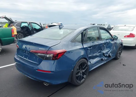 2025 Honda Civic Sport from USA, damaged, VIN 2HGFE2F58SH591138